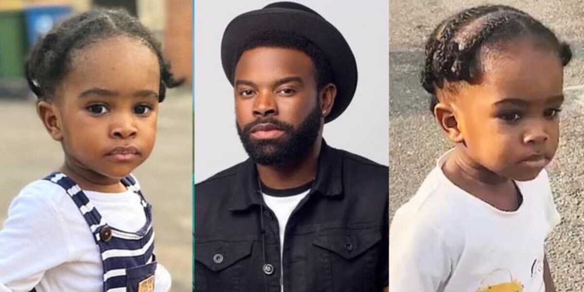 Meet The Cute Female Twins Of Actor Gabriel Afolayan Photos Visa