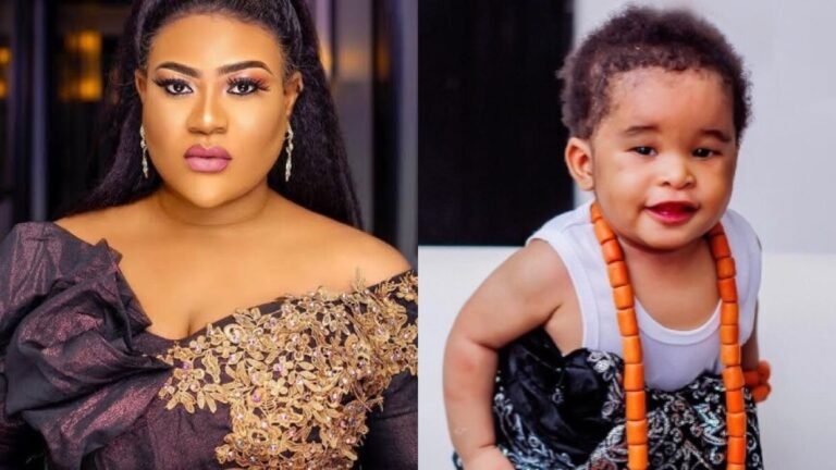 Meet King Elijah Success, The Only Son of Nkechi Blessing (Photos)