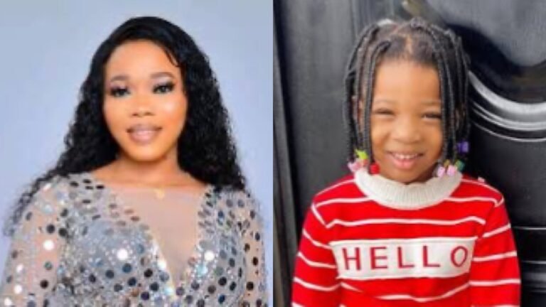 Meet Janell, The 4-Year-Old Daughter Of Bukola Adeeyo Who Is A Fashion Model