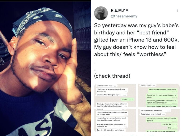 Man Reacts Over The Luxury Gift His Girlfriend Got From Her Male Bestie On Her Birthday