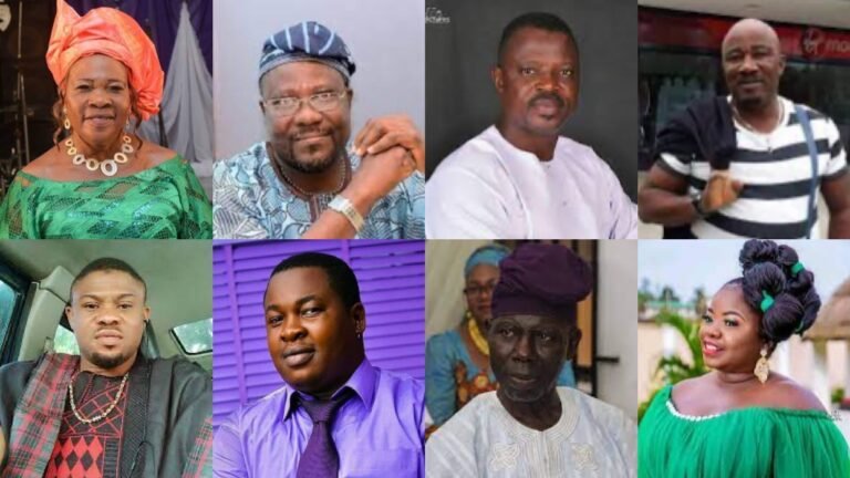 Yoruba Actors and Actresses From Oyo State