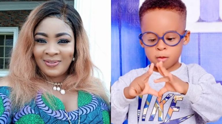 Meet Jeremiah, The First Son of Nollywood Actress, Bidemi Kosoko (Photos)