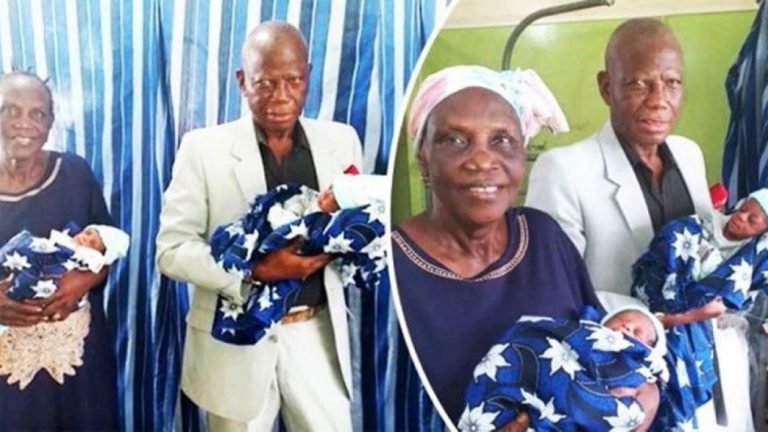 68 years old Woman Gives Birth To Twins After 46 Years Of Looking For Children