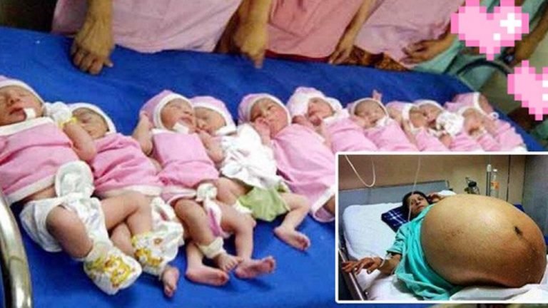 Woman Gave Birth To 11 kids