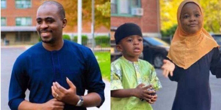 Meet The Two Beautiful Children of Tunde Owokoniran (Photos)