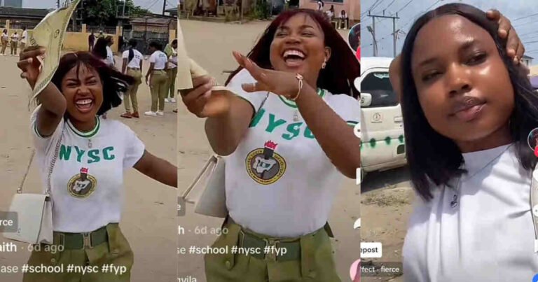 “From Corper to permanent Staff” – Nigerian Lady is happy as her PPA retains her after one year NYSC (Video)